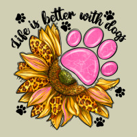 Life Is Better With Dogs Heavy Core Tee | Teevron