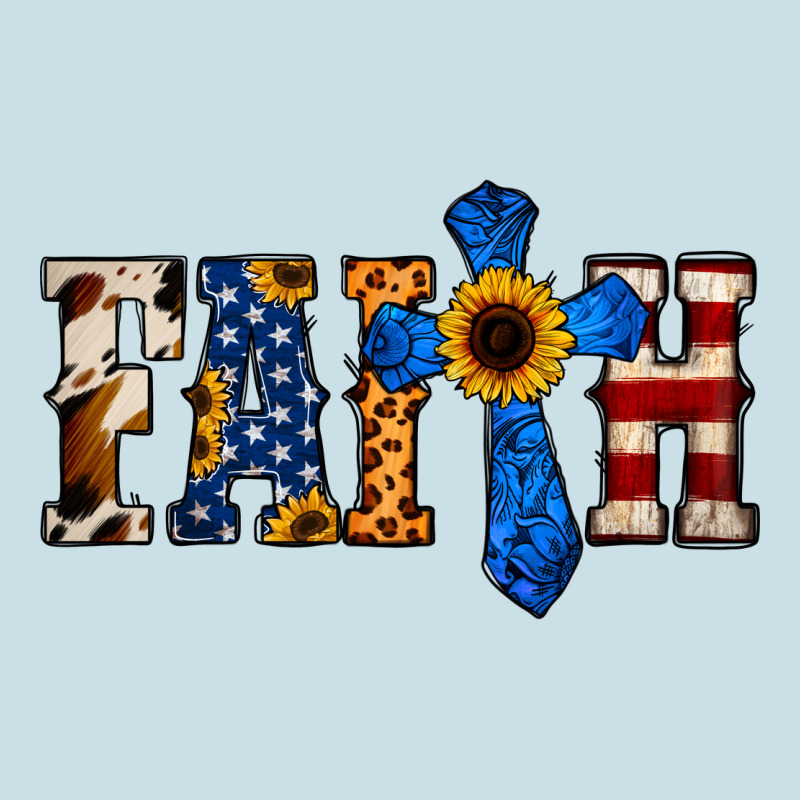 American Flag Faith Ladies Tee by Jasminsmagicworld | Teevron