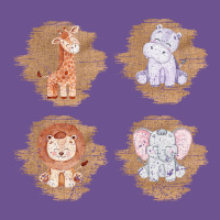 Safari Baby Animal Clipart Vintage Tee | Teevron