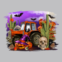 Halloween Tractor Classic Tee | Teevron