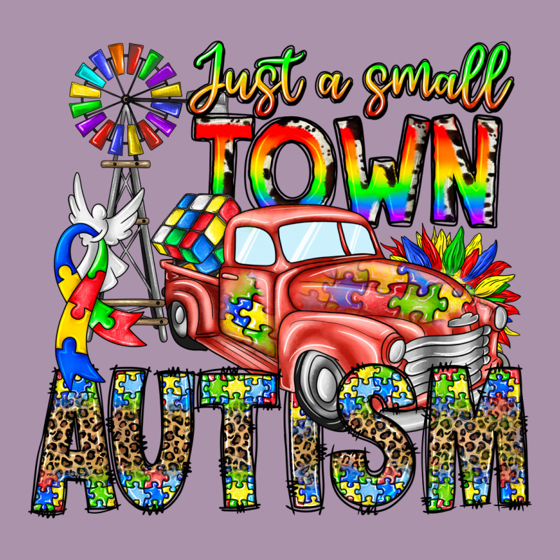 Just A Girl Small Town Autism Heavyweight Hoodie by CowhideDigitalArt | Teevron