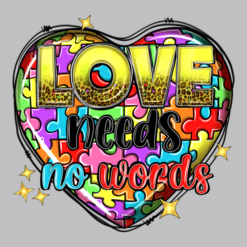 Love Needs No Words Long Sleeve Tee by NancyCooperArtShop | Teevron