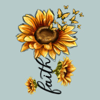 Faith Sunflower Heavy Core Tee | Teevron