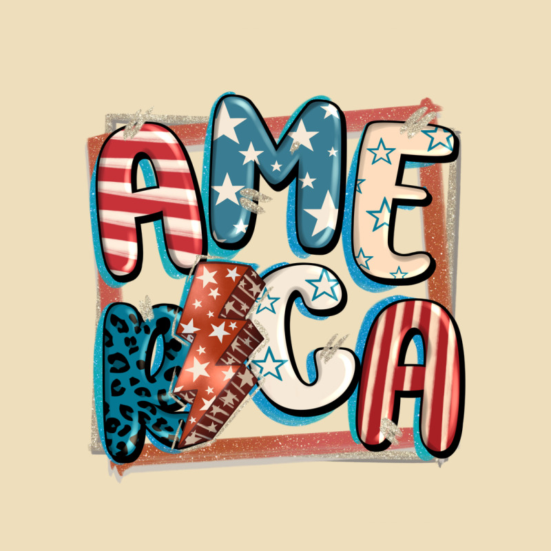 America With Lightning Bolt 4th Of July Premium Hoodie by FaDigitalArtStudio | Teevron