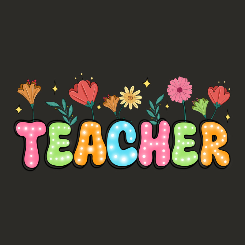 Custom Teacher Flowers Heavy Core Tee by JahusDesignShop | Teevron