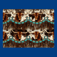 Longhorn Cow Pattern Premium Sweatshirt | Teevron