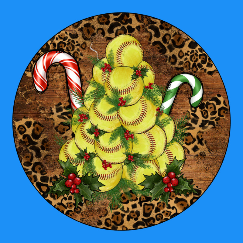 Softball Leopard  Christmas Classic Tee by RanaPortraitStore | Teevron