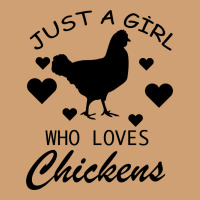 Just A Girl Who Love Chickens Vintage Tee | Teevron
