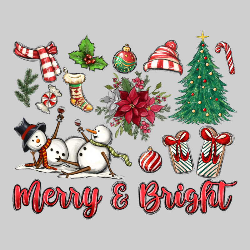 Merry Bright Premium Tee by MaliasSmallBusiness | Teevron