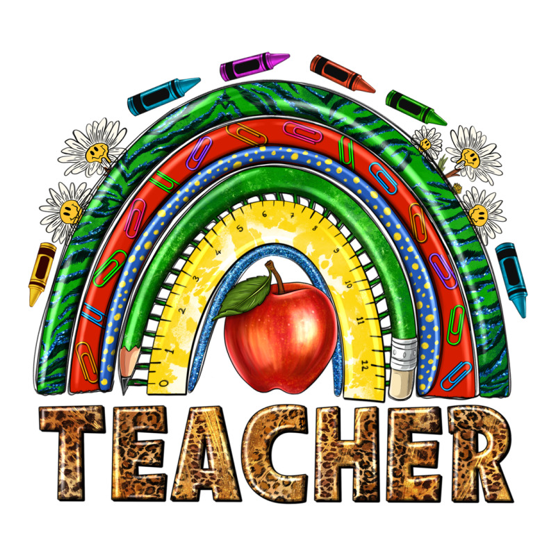 Rainbow Teacher Premium Tee by NancyCooperArtShop | Teevron