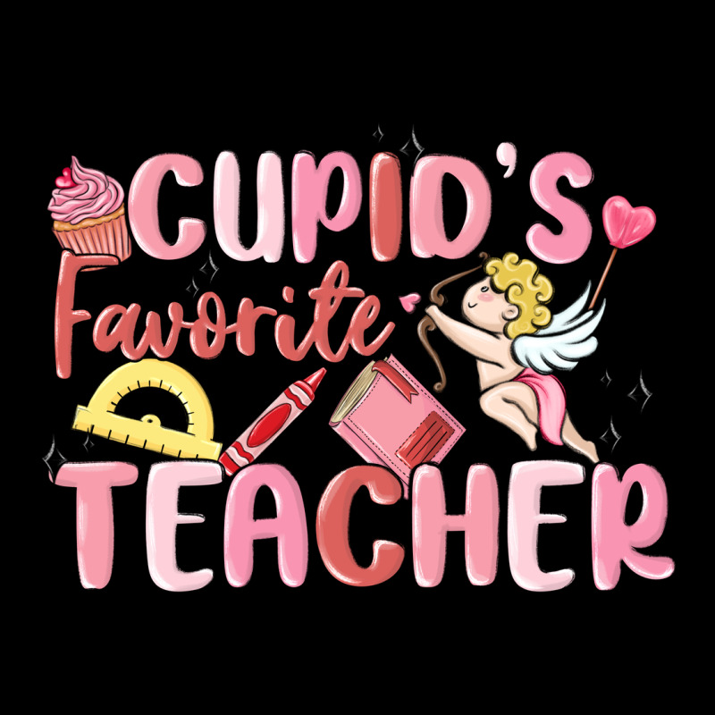 Cupid's Favorite Teacher Heavy Core Tee by MaliasSmallBusiness | Teevron