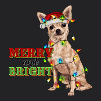 Merry And Bright Chihuahua Vintage Tee | Teevron