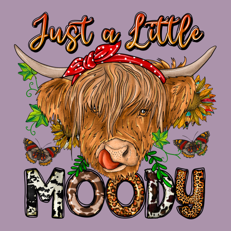 Just A Little Moody Heavyweight Hoodie by CowhideDigitalArt | Teevron