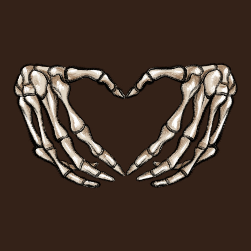 Skeleton Heart Heavy Core Tee by MaliasSmallBusiness | Teevron