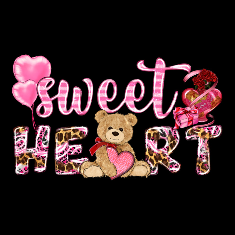 Sweetheart With Bear Ladies Tee by NancyCooperArtShop | Teevron