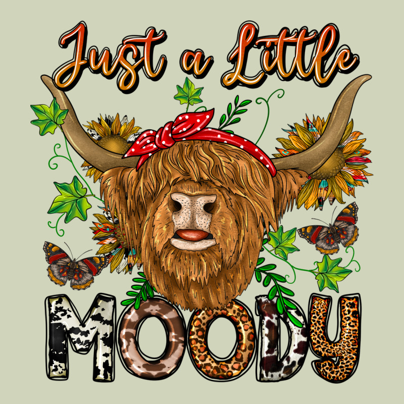 Just A Little Moody Heavyweight Hoodie by CowhideDigitalArt | Teevron