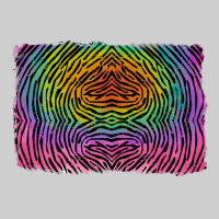 Colorful Zebra Background Premium Tee | Teevron