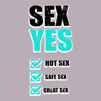 Sex Yes Hot Sex Safe Sex Great Sex Vintage Tee | Teevron