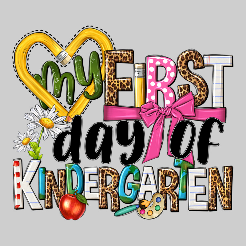 My First Day Of Kindergarten Premium Tee by NancyCooperArtShop | Teevron