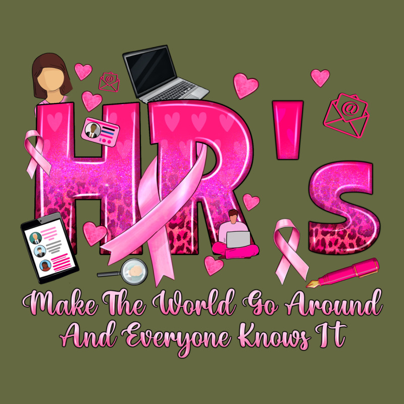 Breast Cancer Hr Human Resources Long Sleeve Tee by texasbilliewilder | Teevron