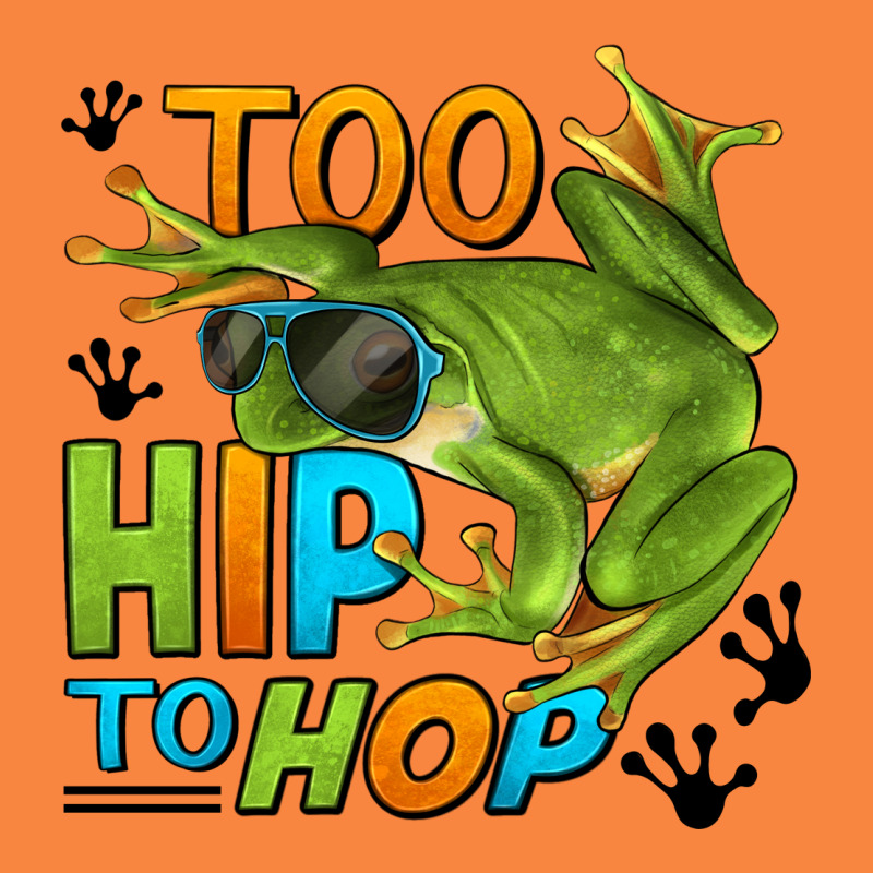 Too Hip To Hop Frog Premium Sweatshirt by LillyAllenDesigns | Teevron