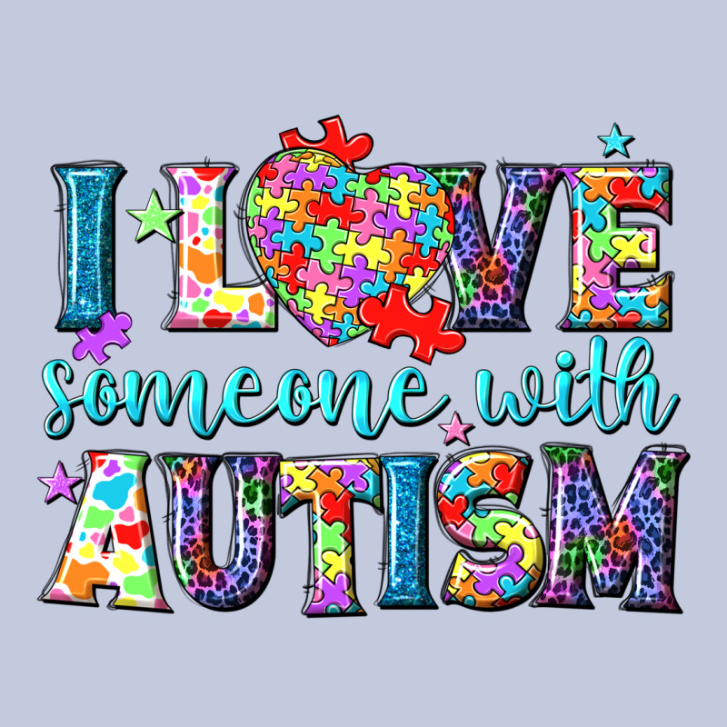 I Love Someone With Autism Long Sleeve Tee by NancyCooperArtShop | Teevron