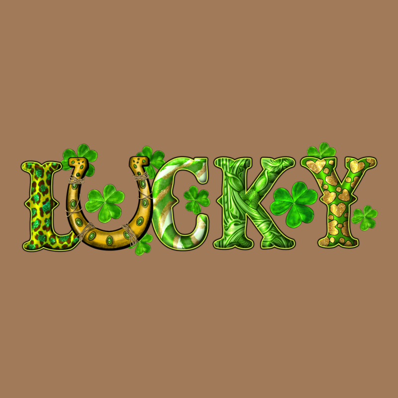 St. Patrick's Day Lucky With Clovers And Horseshoe Classic Tee by RanaPortraitStore | Teevron