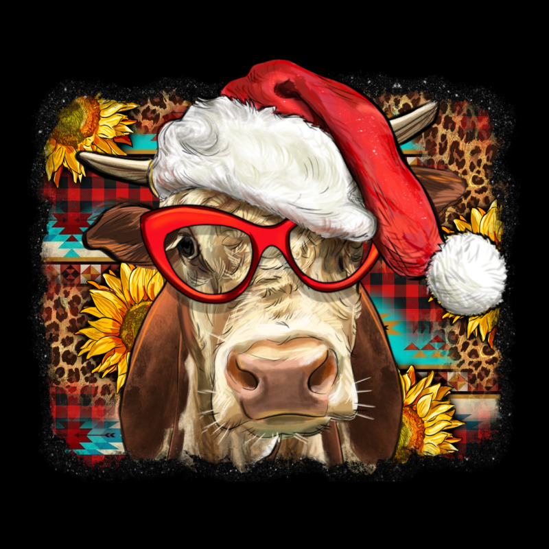 Christmas Cow Premium Sweatshirt by LillyAllenDesigns | Teevron