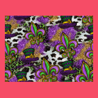 Mardi Gras Celebration Pattern Premium Sweatshirt | Teevron