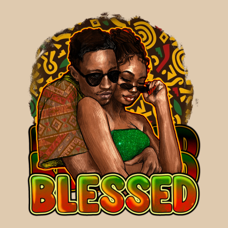 Black Couple Blessed Heavyweight Sweatshirt by HowdyJamesFarm | Teevron