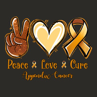 Peace Love Cure Appendix Cancer Heavy Core Tee | Teevron