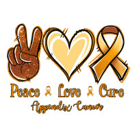 Peace love cure Appendix Cancer | Teevron