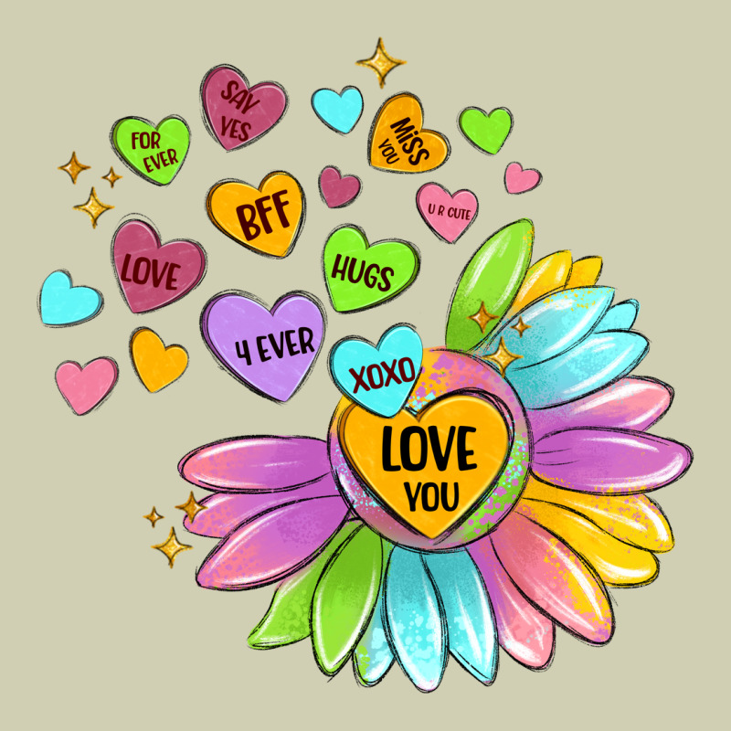 Sunflower Love Hugs Heavy Core Tee by MaliasSmallBusiness | Teevron