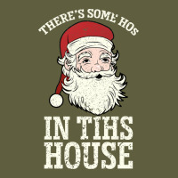 There's Some Ho Ho Ho's In This House Santa Claus Vintage Tee | Teevron