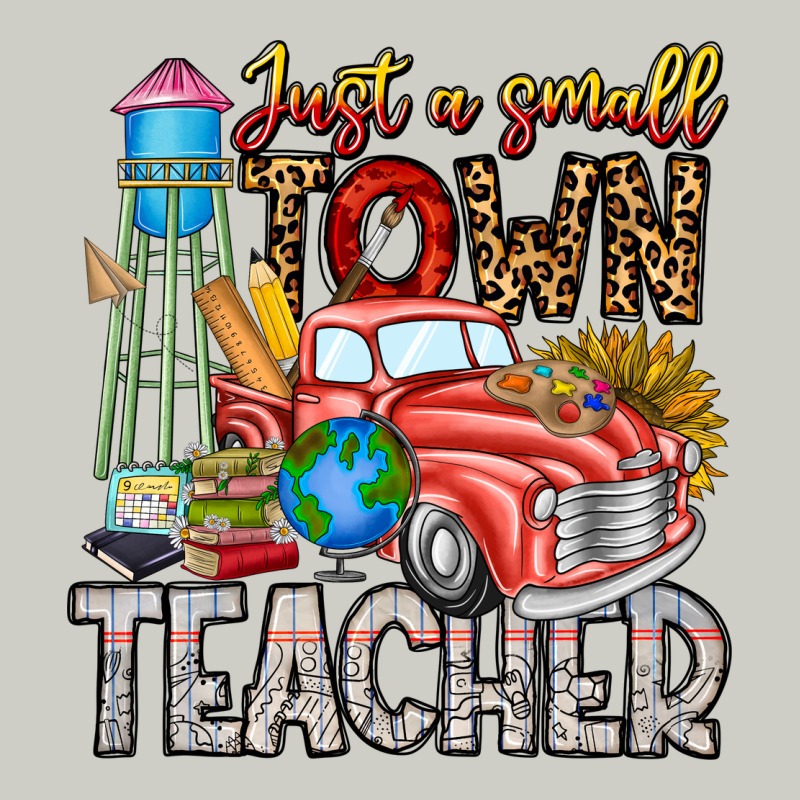 Just A Small Town Teacher Heavyweight Hoodie by CowhideDigitalArt | Teevron