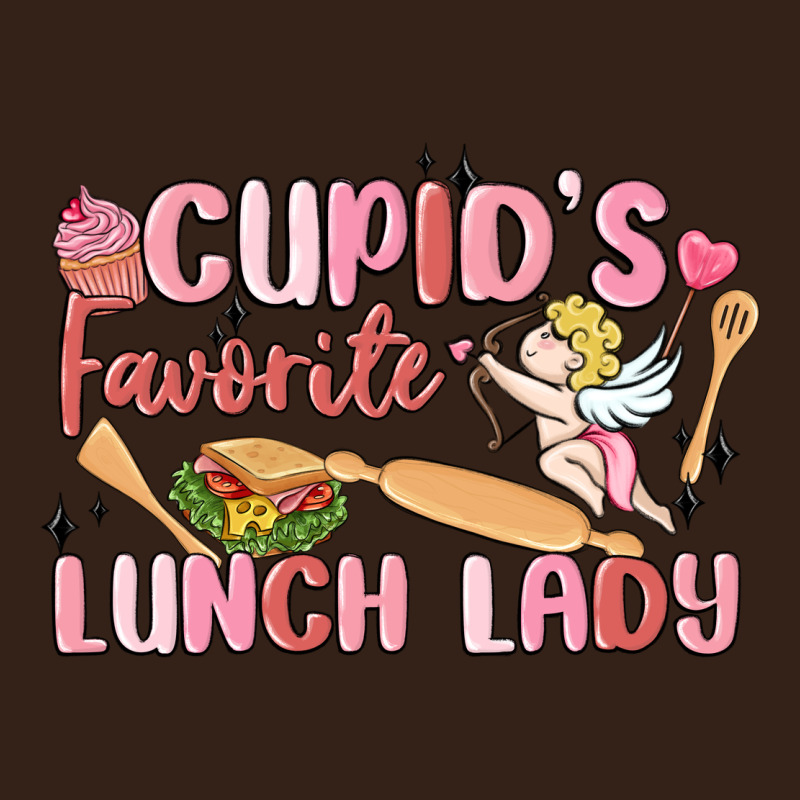 Cupid's Favorite Lunch Lady Heavy Core Tee by MaliasSmallBusiness | Teevron