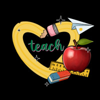 Teaching Is A Work Of Heart Heavy Core Tee | Teevron
