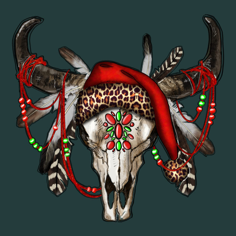 Western Christmas Bull Skull Classic Tee by RanaPortraitStore | Teevron