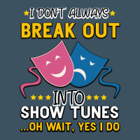 My Brain Is 95% Show Tunes. Funny Theatre Gift. Urban Heavy Tee | Teevron