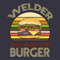 Welder Wıll Work For Burger Vintage Hoodie | Teevron