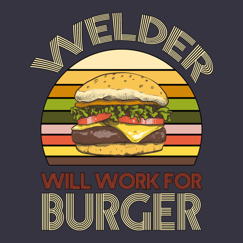 Welder Wıll Work For Burger Vintage Hoodie by Bettercallsaul | Teevron