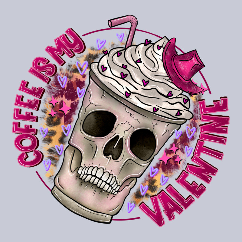 Coffee Is My Valentine Heavyweight Hoodie by CowhideDigitalArt | Teevron