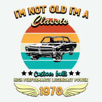 Vintage 50th Birthday I'm Not Old I'm A Classic Born In 1970 Urban Heavy Tee | Teevron