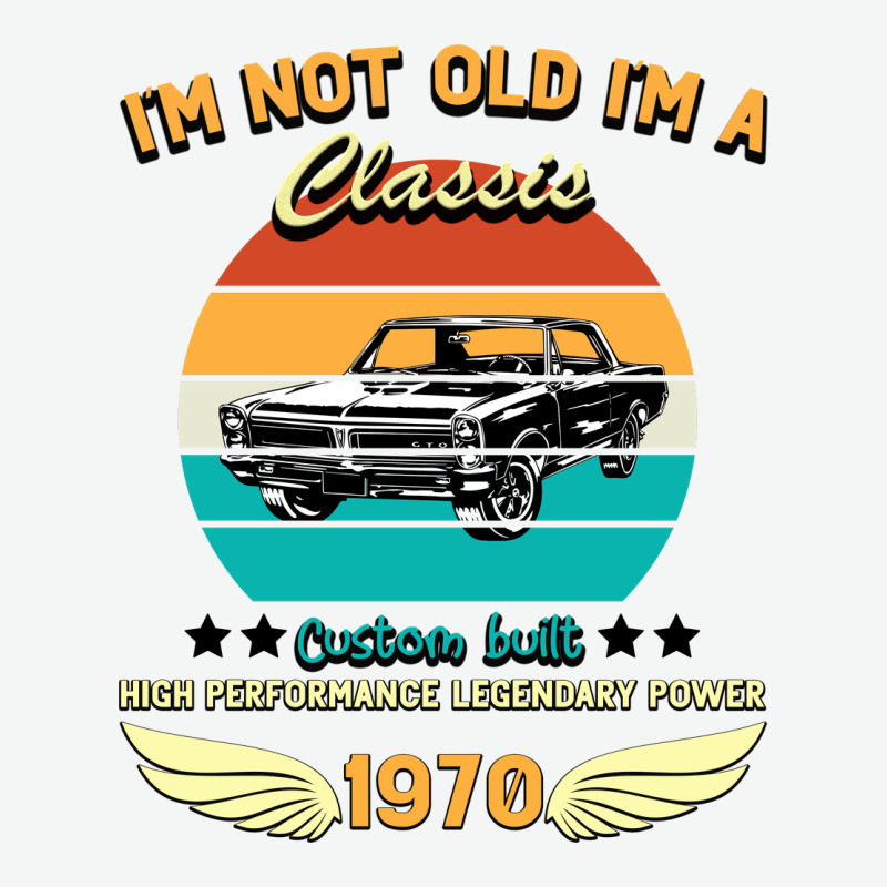 Vintage 50th Birthday I'm Not Old I'm A Classic Born In 1970 Urban Heavy Tee by Bettercallsaul | Teevron