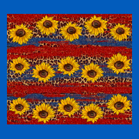 Usa And Sunflower Pattern Urban Hoodie | Teevron
