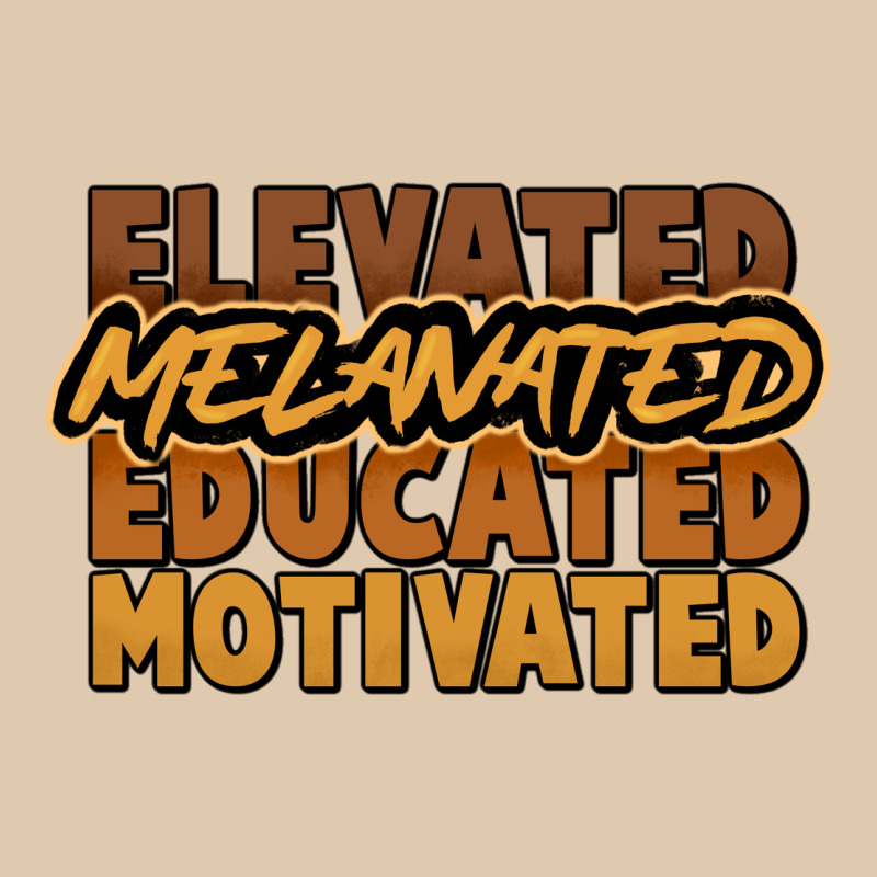 Elevated Melanated Educated Motivated Heavyweight Sweatshirt by HowdyJamesFarm | Teevron