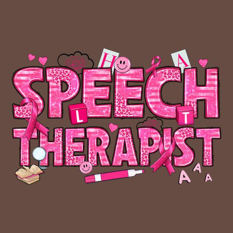 Breast Cancer Speech Therapist Long Sleeve Tee by texasbilliewilder | Teevron