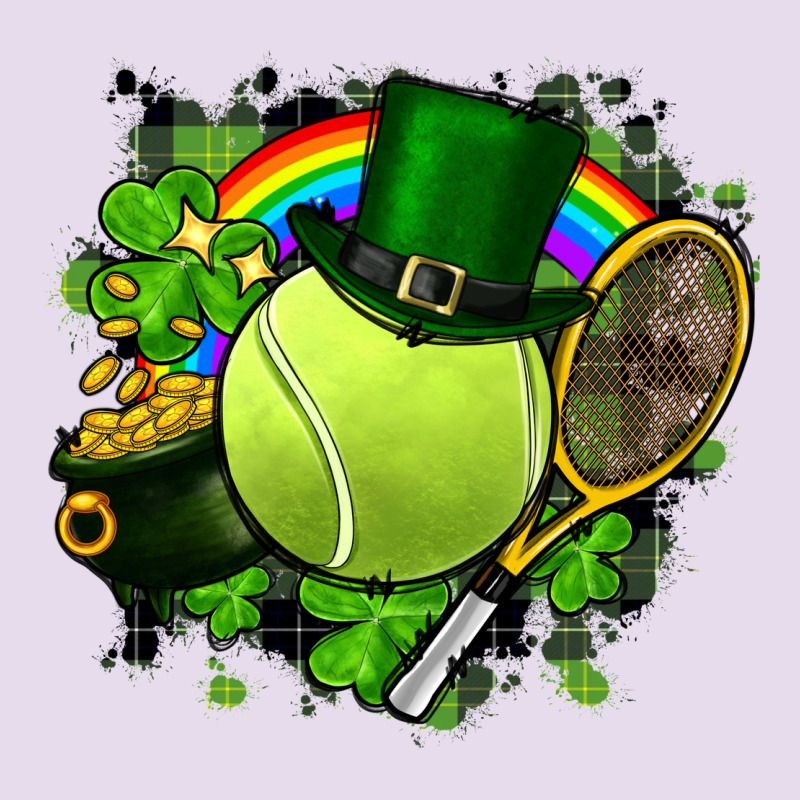 St. Patrick's Day Tennis Premium Hoodie by FaDigitalArtStudio | Teevron
