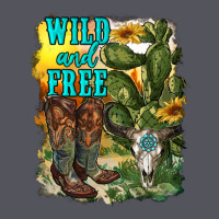 Wild And Free Cowgirl Boots Vintage Hoodie | Teevron