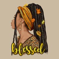 Fall Afro Woman Blessed Long Sleeve Tee | Teevron